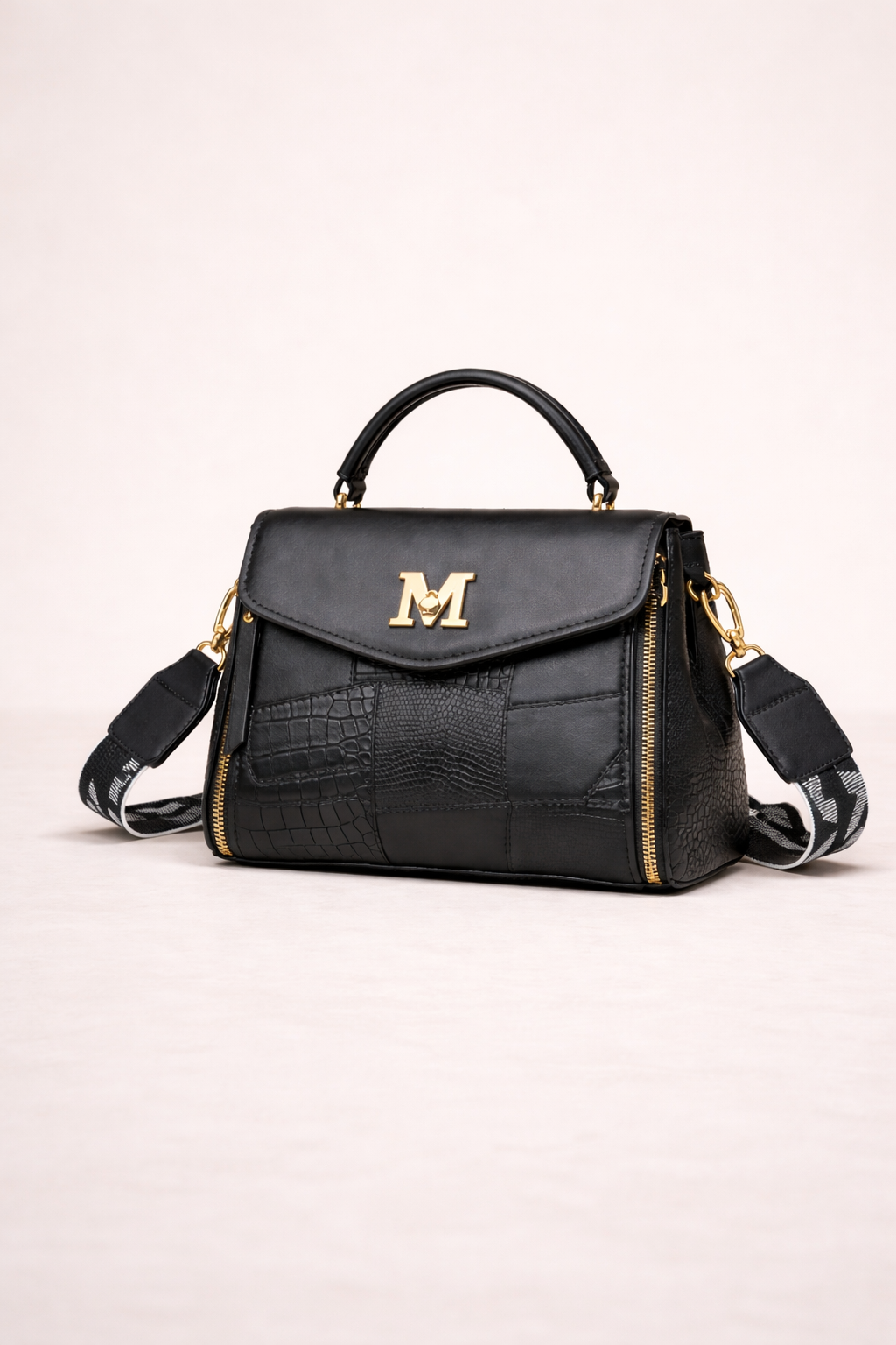 Imported Premium Handbag – Top Handle & Sling (4 Colours Available)