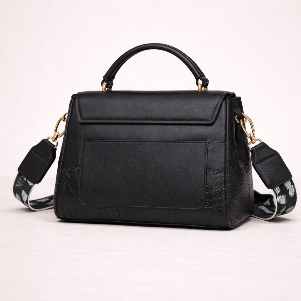 Imported Premium Handbag – Top Handle & Sling (4 Colours Available)